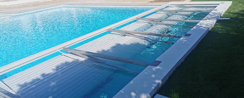 Volet de protection pour piscine IBIZA - SOPREFA